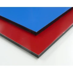 Алюминиевая композитная панель 3х0, Alcotek с PVDF покрытием RAL 3003 ГОСТ Р 59040-2020