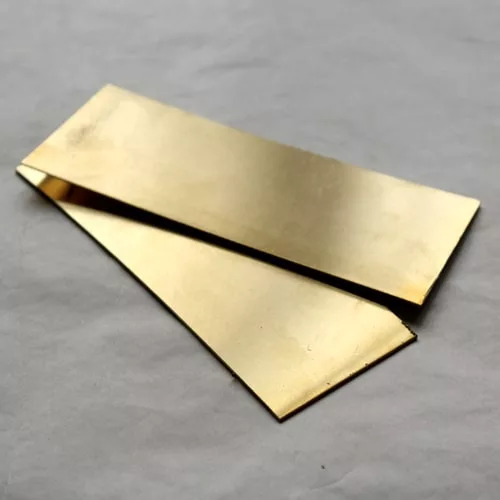 Пластина латунная Л59-1 0,55 мм ГОСТ 2208-2007